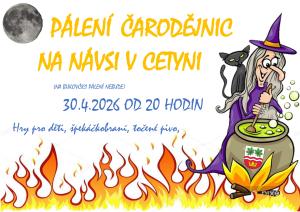 Plakát čarodějnice 2026